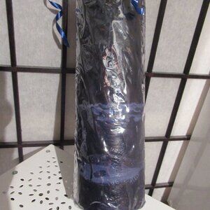 Fishing in the Dark, Candle, Hand Painted, Helen Radok, Nature, 9" Pillar